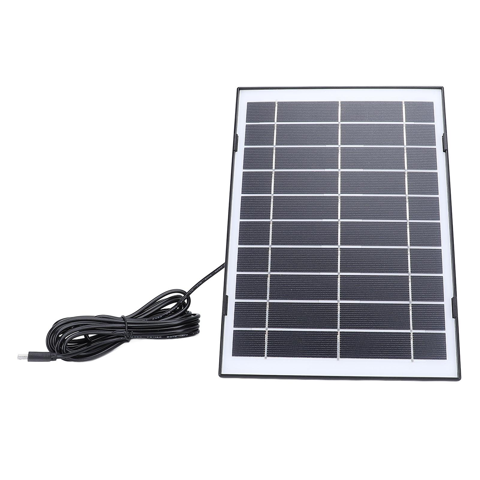 

Солнечная панель для камеры видеонаблюдения Профессиональная IP65 Micro USB Двойной кронштейн Солнечная зарядка для беспроводной