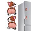 3D Anti-Collision Door Knob Wall Protector Self Adhesive Cute Dog Decoration Door Wall Protector for Hitting Swinging Pinch