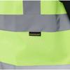 DUNLOP Mens Polyester High-Vis Safety Hi-Vis Vest