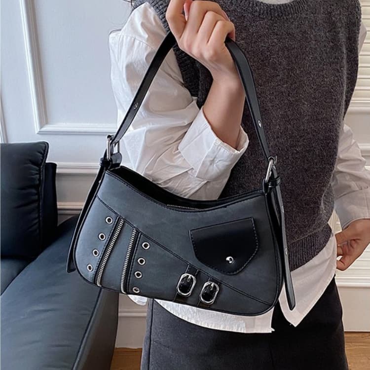 Retro locomotive style personalized shoulder messenger bag