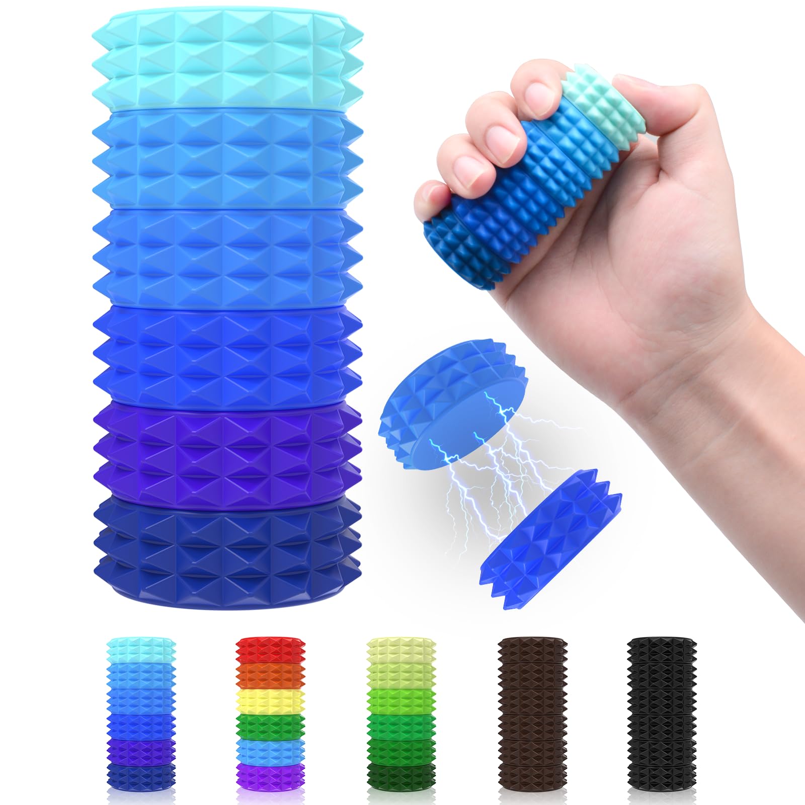 

Silicone Magnet Balls,Pain Stim Fidget Sensory Toys For Adults Kids Antistress Handheld Roller For Travel Classroom