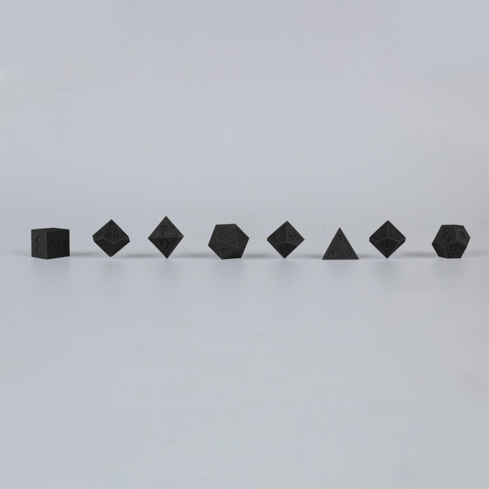 

3D-печать игральных костей TRPG 3D-печать игрушек для взрослых и детей Таинственная игрушка в игральных костях TRPG One Size