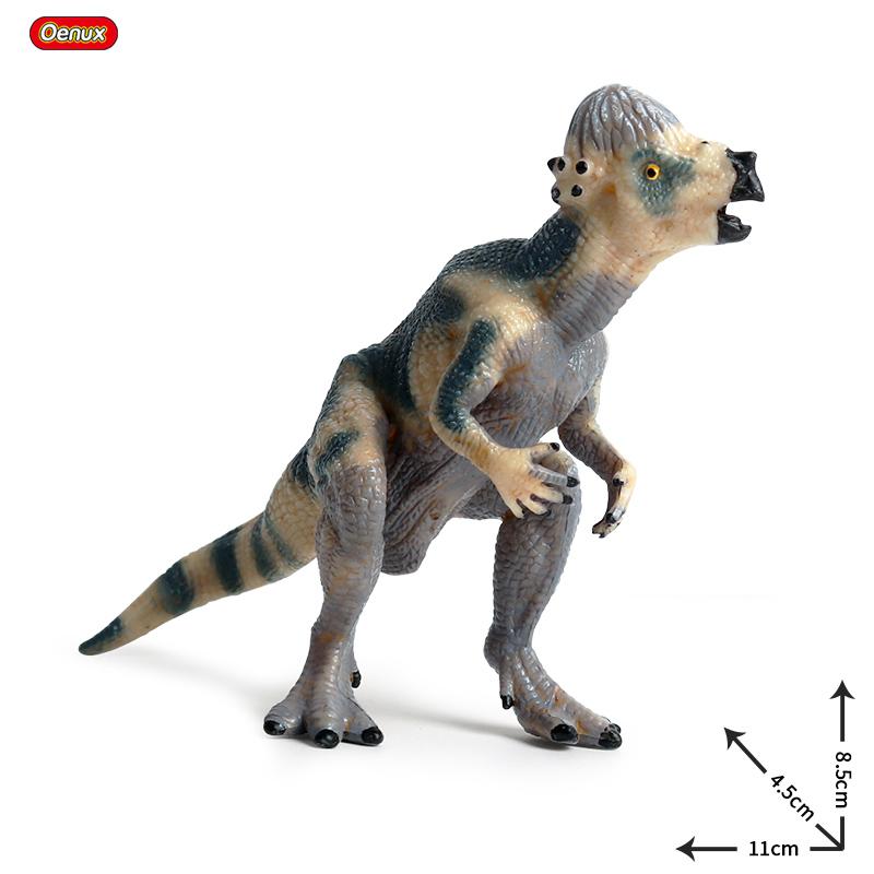 Figurine Oenux Dinozauri Jurasici T-Rex Velociraptor Spinosaurus Dilophosaurus Model Animal Figurine de Acțiune Colecție Jucărie pentru Copii