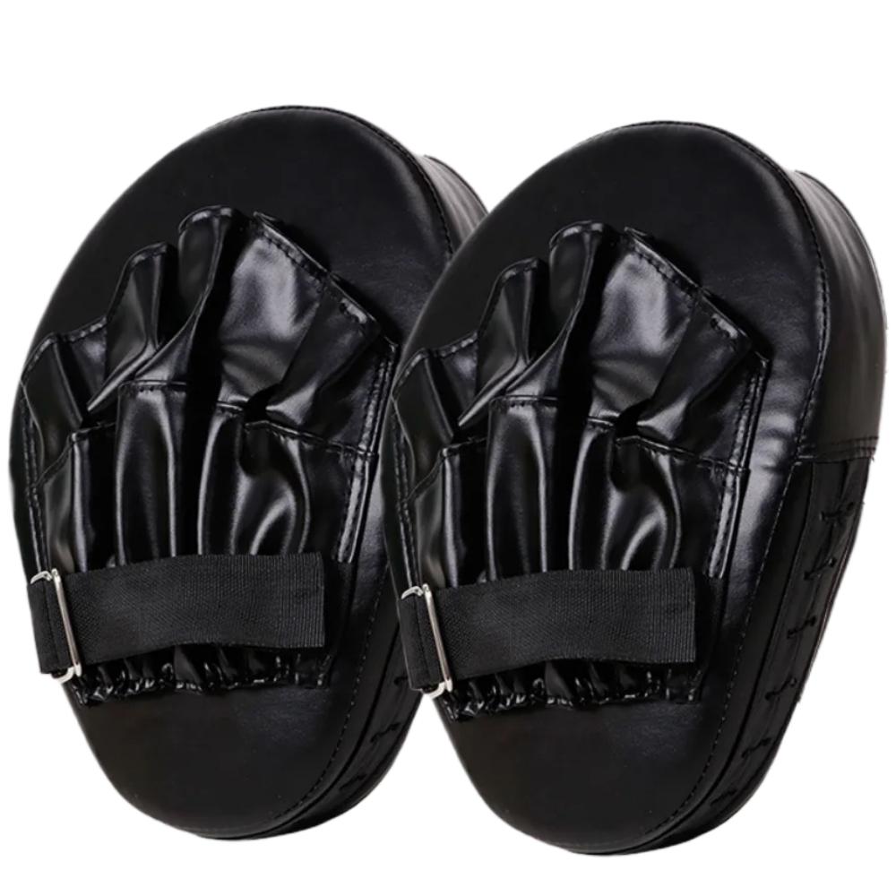 1/2PCS PU Boxing Hand Target Wear Resistant 5-Finger Hand Target Punching Mitts Boxing Focus Pads for Boxing MMA Muay Thai