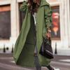 2025 Autumn and Winter New Style, Temperament, Personality, Casual, Large Lapel, Medium To Long Style, Windbreaker Jacket, Women's