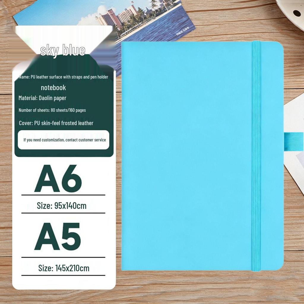 Custom A5/B6 Bullet Journal with High-Quality Design, Logo Printing Option