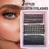 Messy Eyelashes Mixed with Large Bowl Holder Setting Ordinary Material Fried Hair Segmented False Eyelashes
