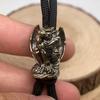 Outdoors DIY Tools EDC Brass Stone Gargoyle Knife Beads Lanyard Pendants Key Rings Accessories