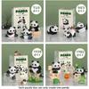 Panda Micro Building Blocks Puzzle Toy Plastic Material, Perfect Gift For Kids, 720-1782 Pieces Available