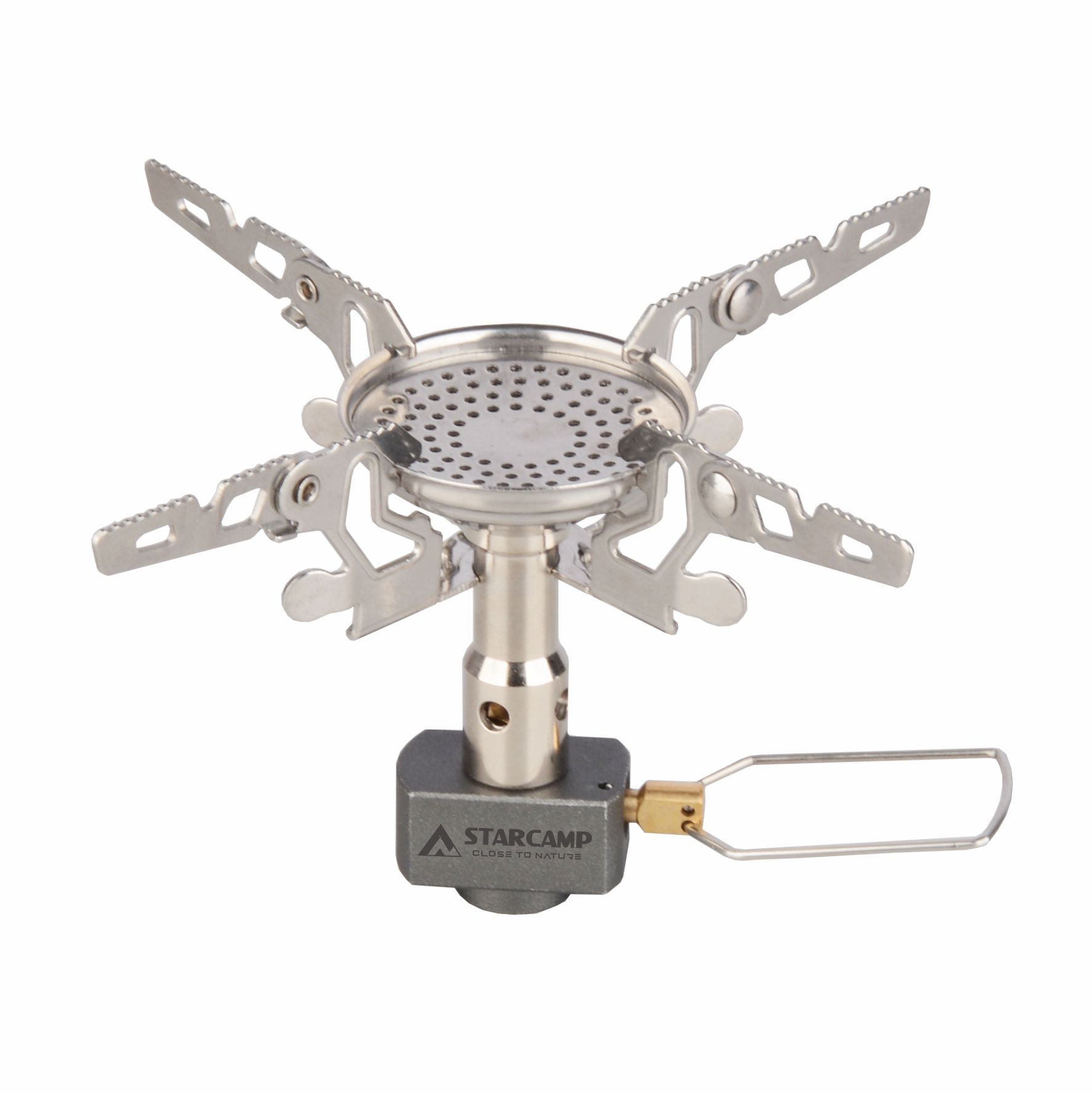 STARCAMP 3300W Portable Steel Gas Stove Butane & Propane Fuel Spray Application Method
