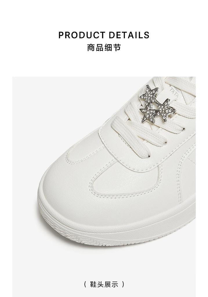 TATA/She's 2026 Spring Shopping Mall Same Style Fashionable Casual Versatile Board Shoes