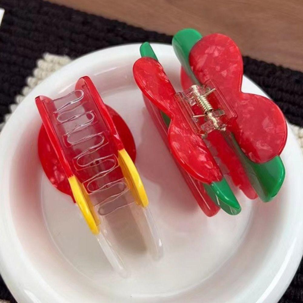 Cartoon Christmas Gift Hair Clip Creative Ping-pong Hairpin  Hair Accessories