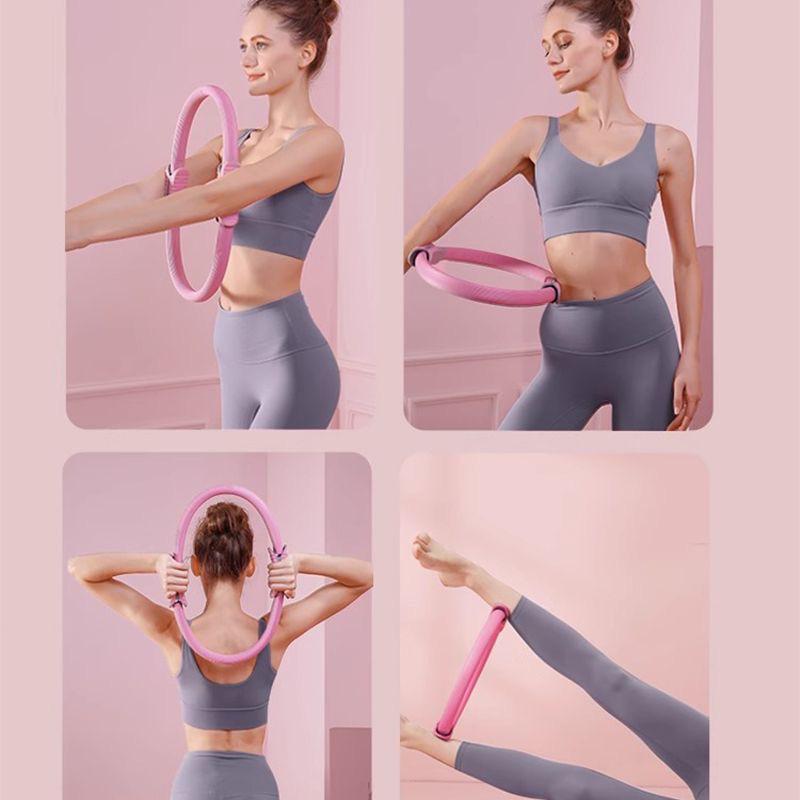 Pilates and Yoga Fitness Ring for Beginners - Slimming, Shaping, and Pelvic Floor & Thigh Exercise Equipment