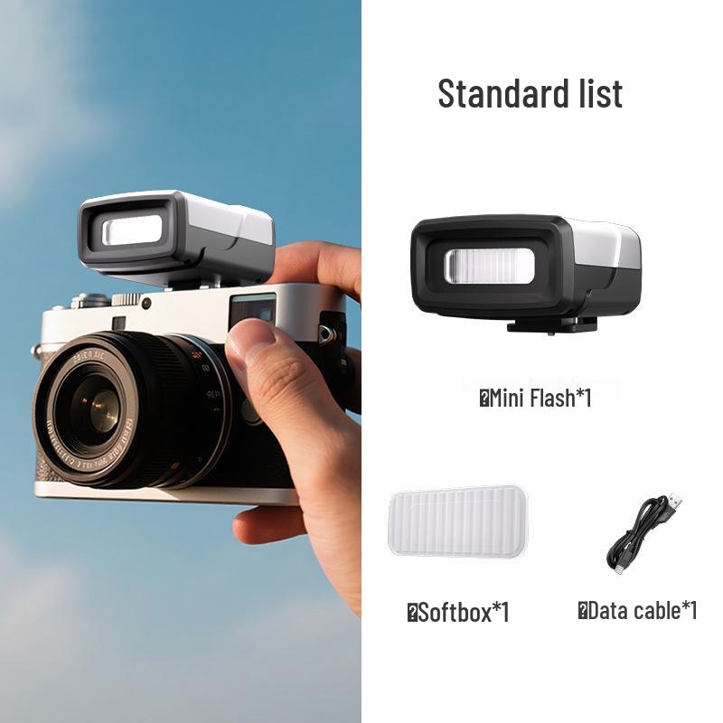 

Компактная универсальная мини-вспышка для камеры с горячим башмаком для беззеркальных и зеркальных камер