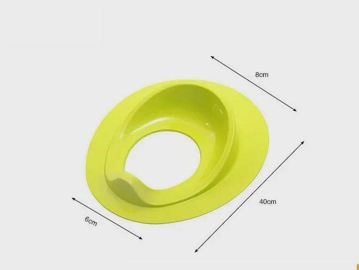 

Коврик-кольцо для детского туалета 0,22 38.5 x 32.8 x 8.5 CM зелёный