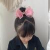 Girls' Princess Crown Bow Hair Clip - Korean Style Fairy Holiday Accessory