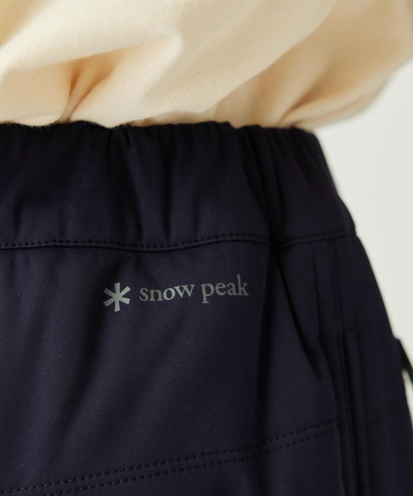 Snow Peak Flexible Insulated Pants Long and Size 2 PA-25AU012, Pants, Padded, Men's Women's, Navy,