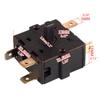 AC 250V 16A Electric Room Heater 2 Gears 3 Pin 3 Gears 5 Pin Rotary Switch Selector Heater Switch for Electric Heater