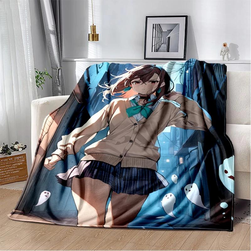 DAN DA DAN 29 Style Cartoon Anime Blanket,Soft Throw Blanket for Home Bedroom Bed Sofa Picnic Travel Office Cover Kid Gift HD