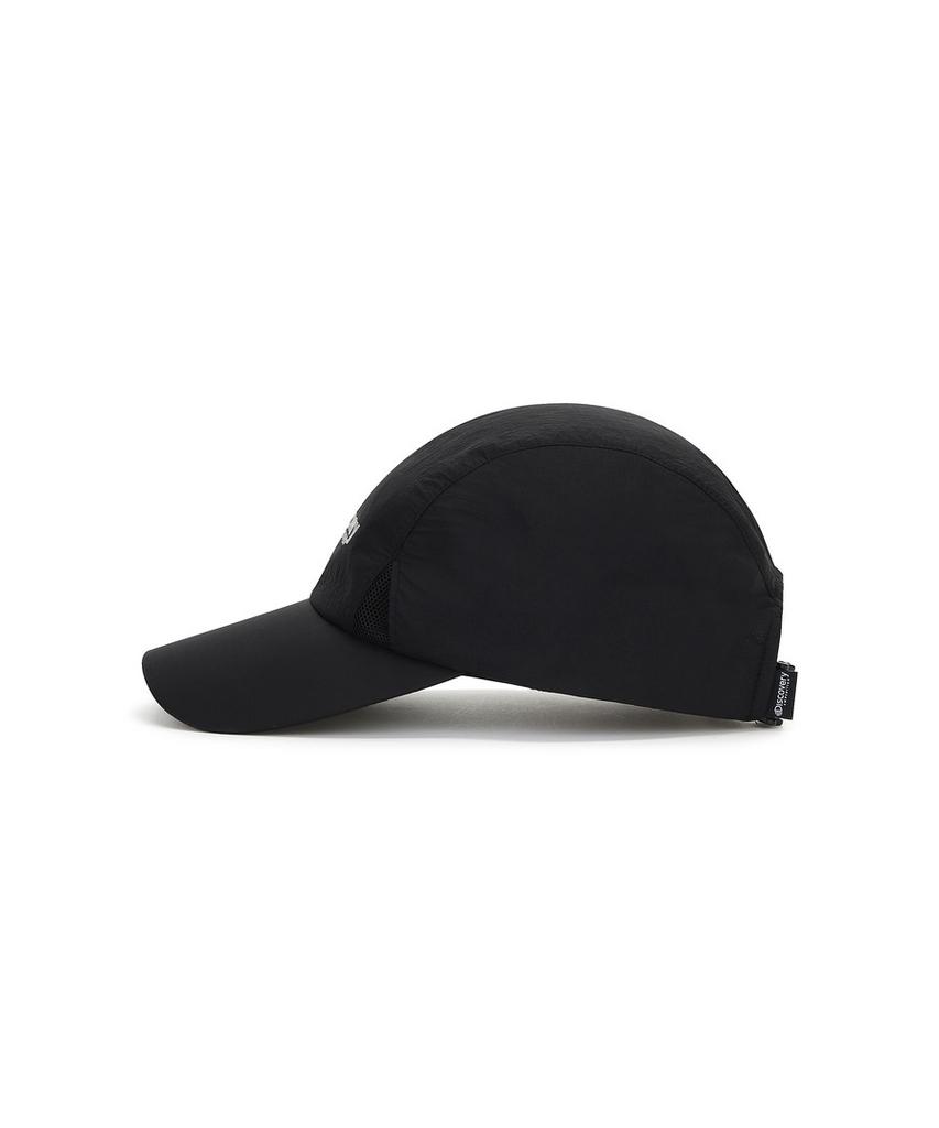 DISCOVERY EXPEDITION Discovery Runner'S Ripstop Sidehole Cap (Black)