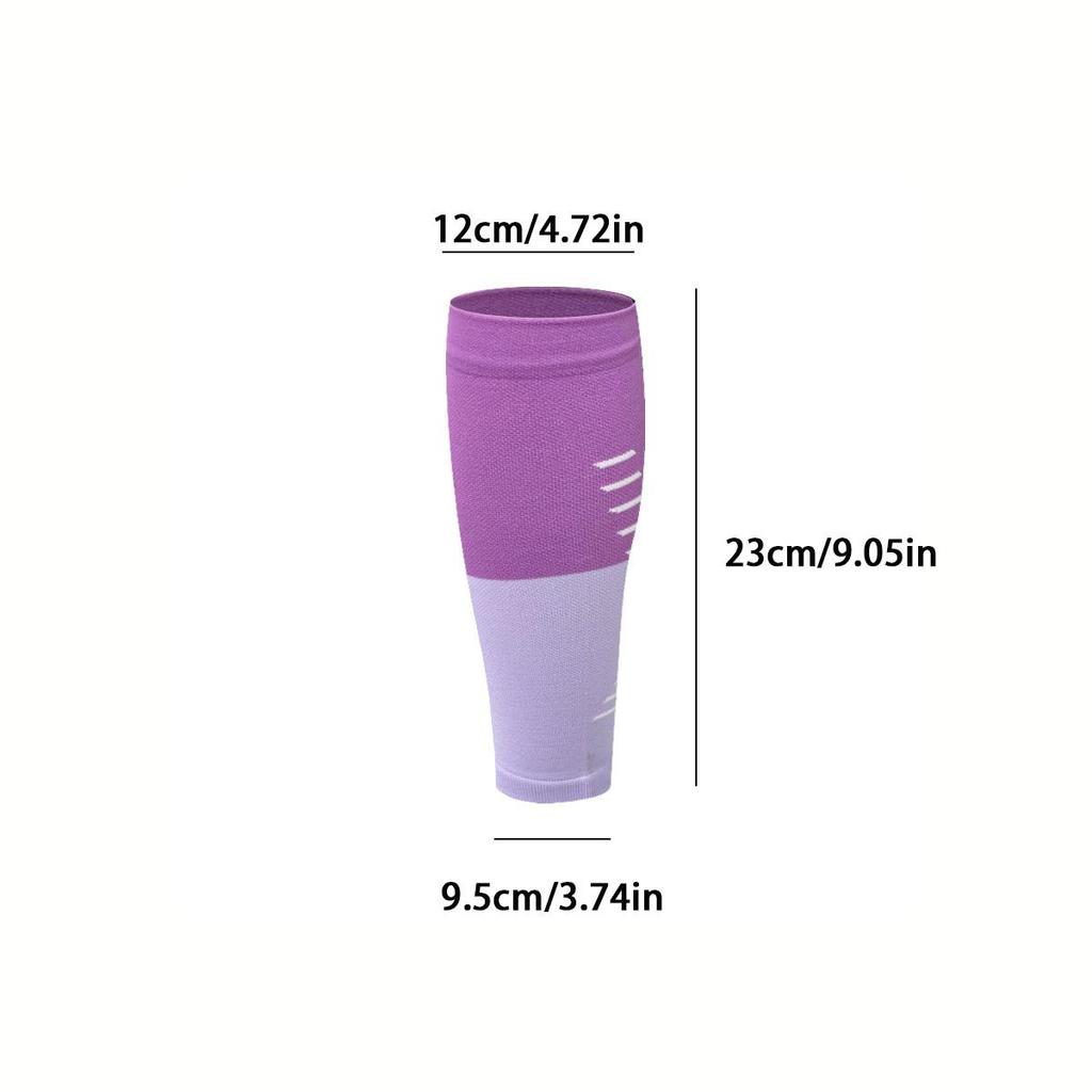 1pc, Colorful Tight Nylon Calf Compression Socks,Enhance Endurance,Stabilize the Calf,Suitable for Running Fitness,Marathon,Cycling