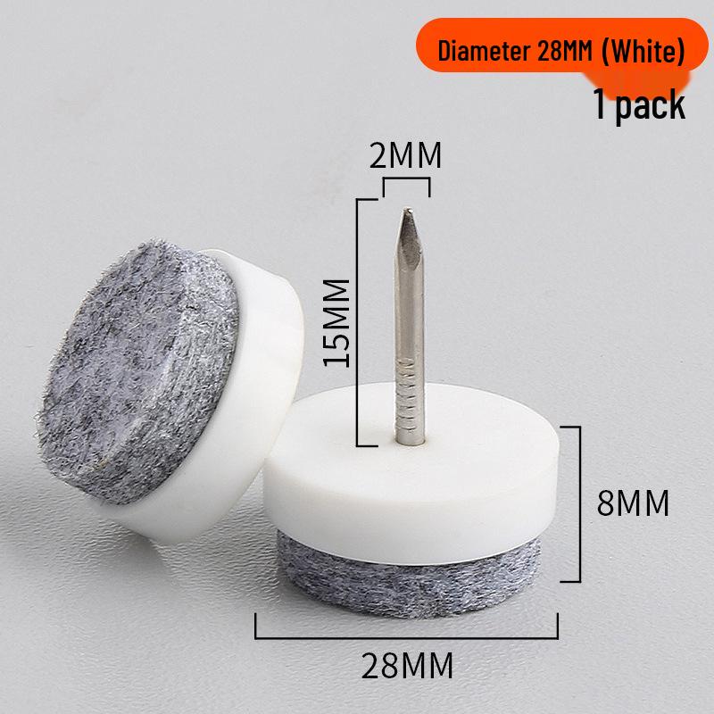 Thickened Silent Anti-slip Furniture Floor Pads: Moisture-proof Felt Nail Protectors for Tables, Chairs, Sofas, Cabinets.