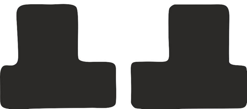 Rear Floor Mats For Mini Cooper One R50 Hatchback 2001-2007
