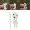 Cartoon Cute Sitting Posture Standing Elf With Night Light Function Mini Model