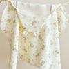 Soft Texture Infant Hooded Towel Wrap Blanket Bear Printed Baby Swaddle Cloth  Baby Wrapping