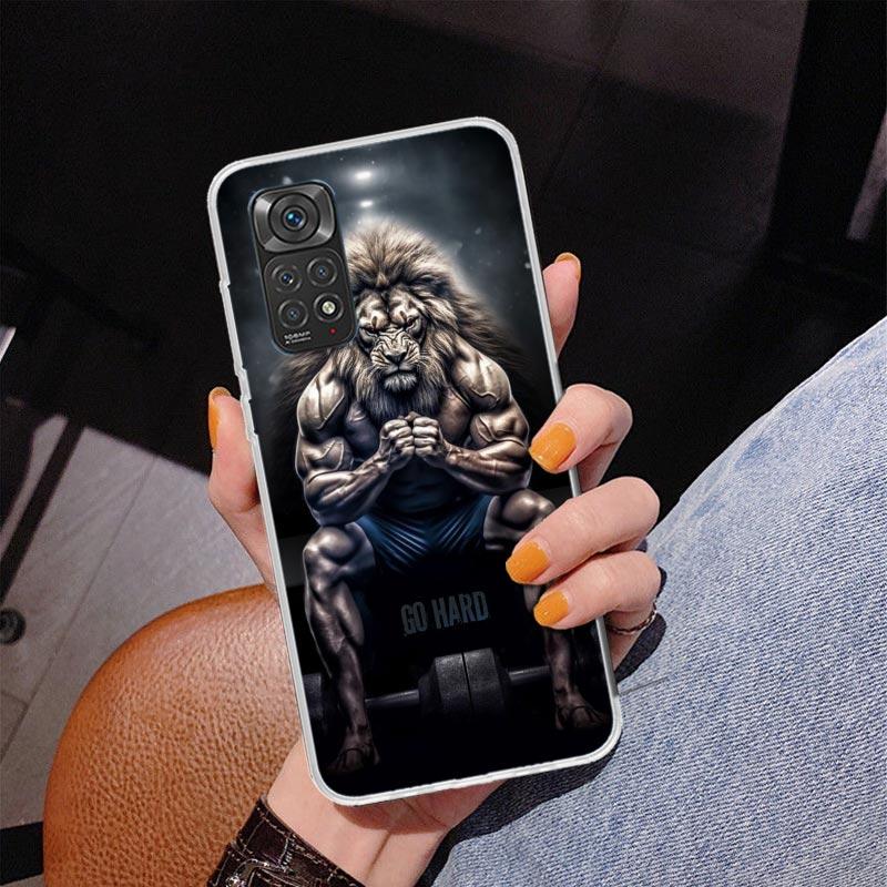 Lion Alpha Male Cub King Phone Case For Xiaomi Redmi Note 15 14 13 12S 12 11 Pro Plus 14S 11S 11E 10 10S 11T 5G Personalized Cov