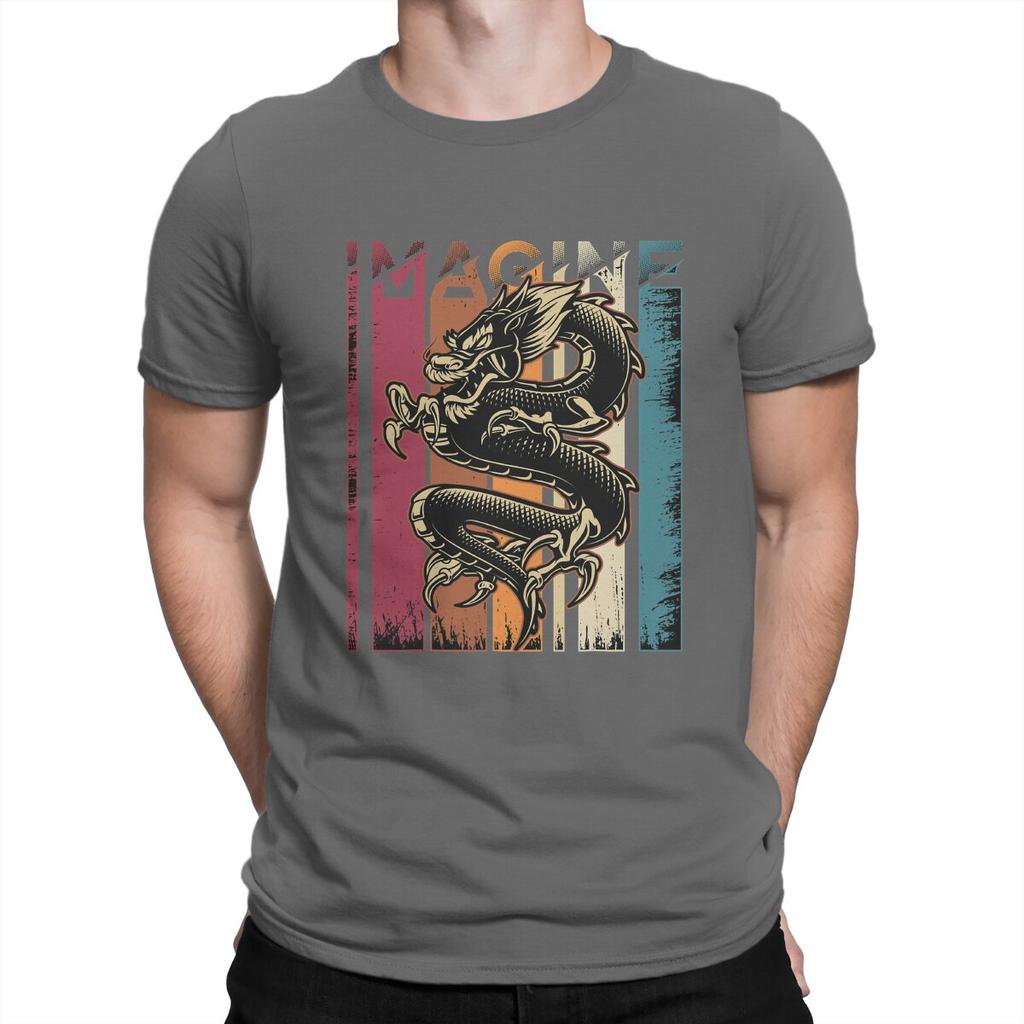 Grammy Award for Best Rock Man TShirt Imagine Dragon Vintage Cool Art Distinctive T Shirt Harajuku Streetwear New Trend