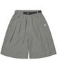 Nomaenyueol Shade Belted Shorts - Charcoal