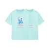 Li Ning Sports Life Collection T Shirt Unisex Eggshell Blue AHSS327-8
