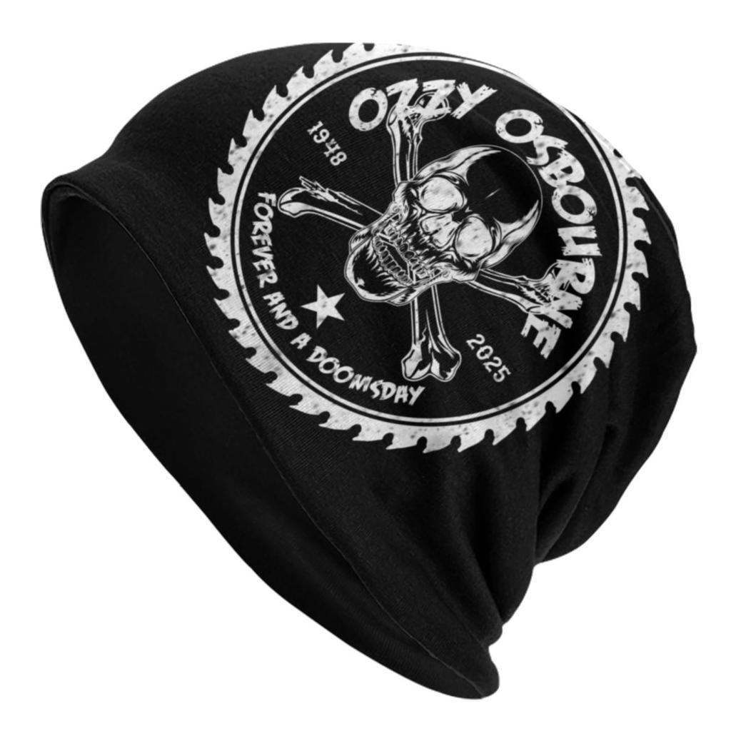 Winter Warm Women Unisex Knitted Hats Unisex Adult Hazbin Hotels Logo Skullies Beanies Caps Anime Comedy America Bonnet Hats