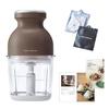 Recolte Cordless Capsule Cutter Bonne (with Zipper Bag) 8 Functions Mocha Brown RCP-7(BR)