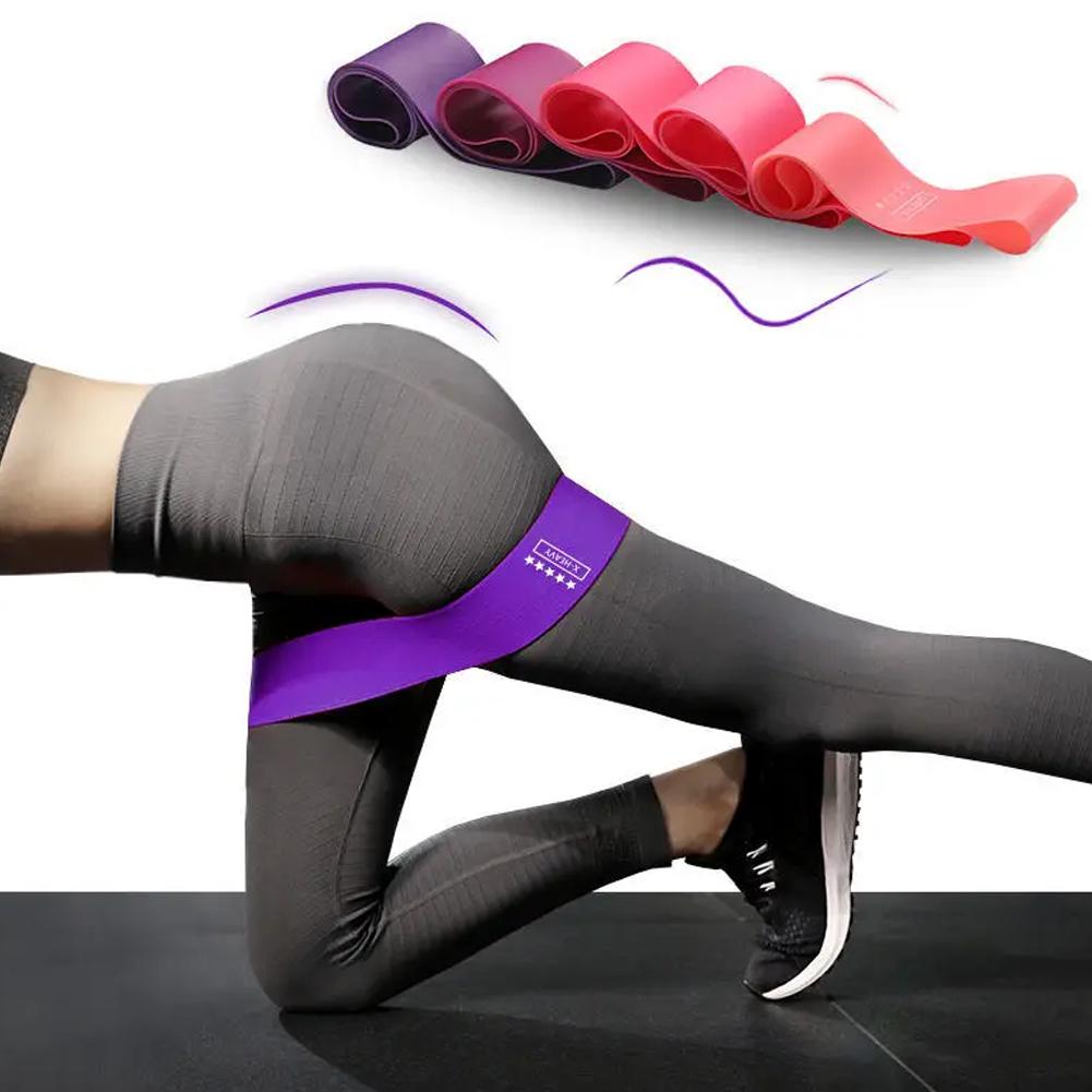 Gradient TPE Resistance Bands Rubber Loop Bands Strength Training Workout Expander Yoga Gym Equipment Rubber Loop