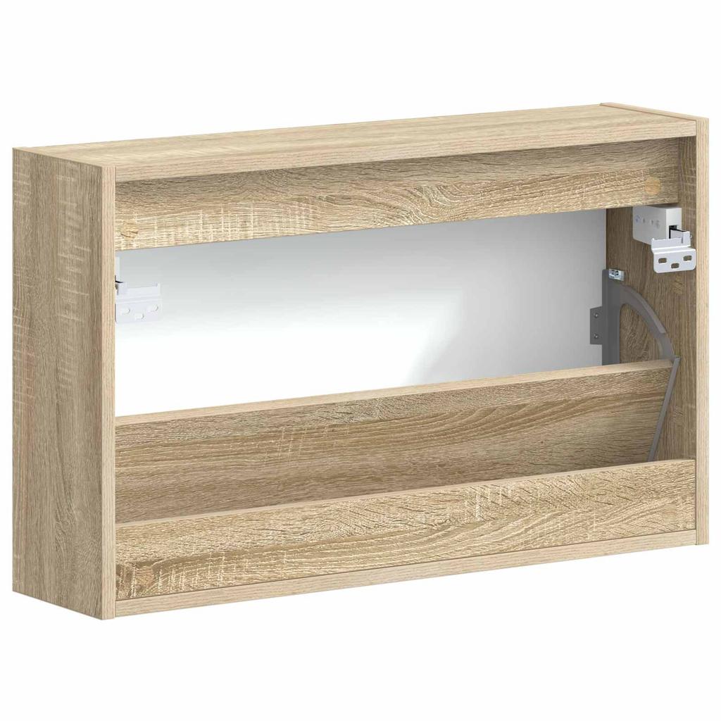 Wall Mounted Shoe Cabinet EDE 71 x 17 x 43 cm Particleboard
