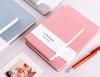 2025-2026 Customizable A5 Planner Notebook Journals Stationery Manufactured China Hardcover PU Leather Diary PY 300pcs Agendas