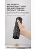 Electric Black Pepper Grinder, Stainless Steel Kitchen Tool with Reinforced Grinding Core