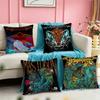 Band Mastodon Leviathan Anime Pillow Case Square DoubleSided Sofa Cushion Cover Bedroom Bedside Pillow
