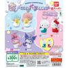 Sanrio Characters Friendship Pair Swing Complete Set 6 BANDAI Gashapon