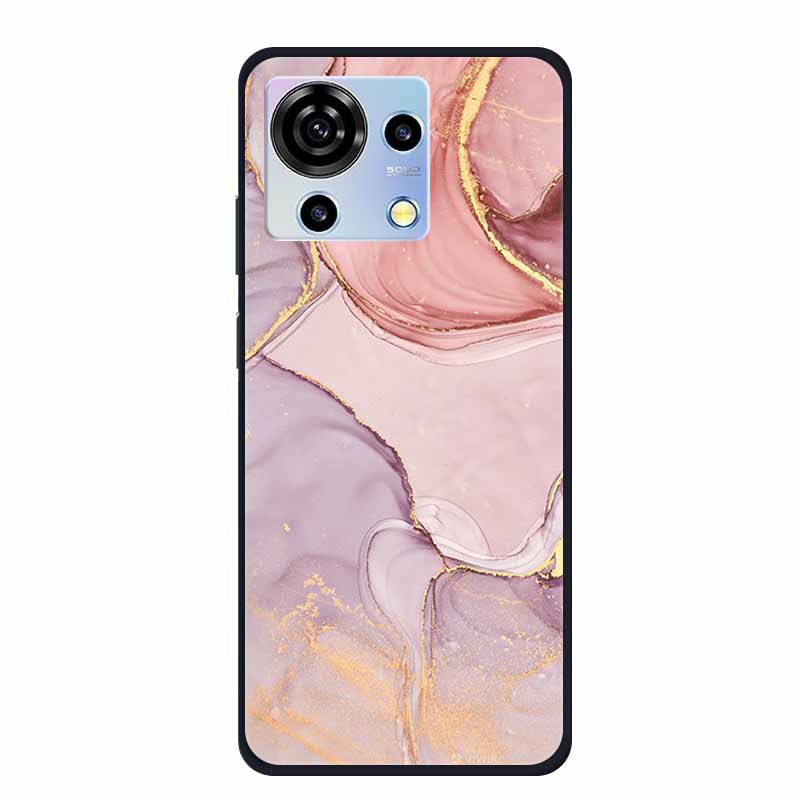 Phone Case For ZTE Blade V50 Vita Marble TPU Soft Silicone Cover for ZTE BladeV50 Vita V50Vita Cases Mica Painted Colorful Para