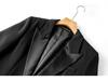 Nanyou Women's High-End Acetate Blazer - Spring/Summer 2025 Loose Fit, Drapey Patchwork Design