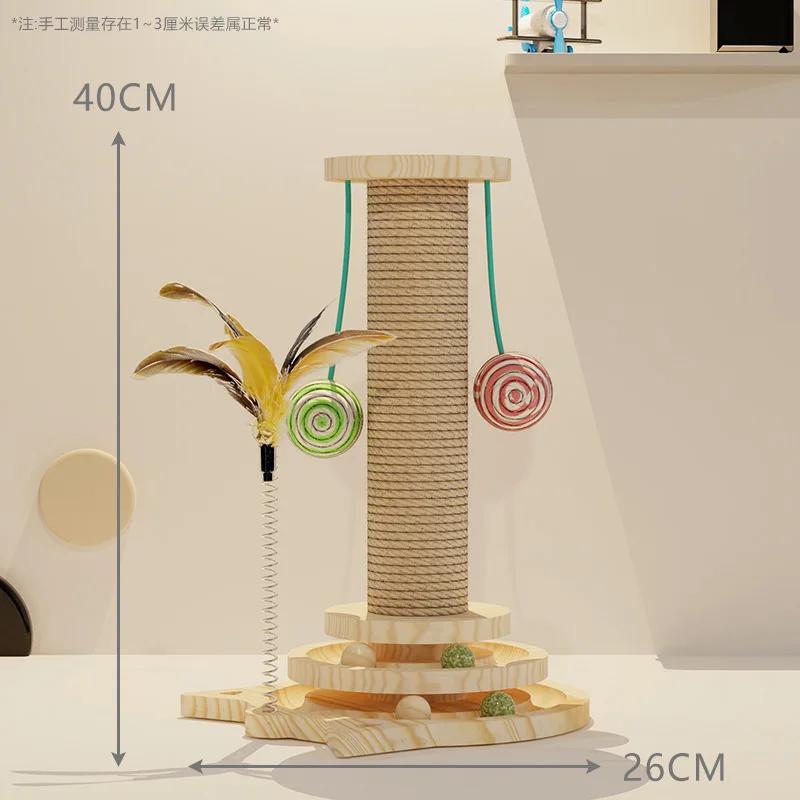 Katzenkratzbrett Katzenspielzeug Tunnel Katzenminze Katze Maus Kätzchen Training Intelligenz Haustier Katze Spielzeug Schienen Turm Ball Für Katzen Kätzchen