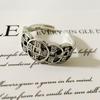 Anello Apribile Unisex Retro con Monete dei Cinque Imperatori per Ricchezza e Potere