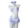 Sexy lingerie uniform seduction lace cosplay soft girl tube top Japanese maid plus size suit