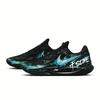 Nike Precision 6 Deep Sea Wave Moisture Wicking Abrasion Resistant Breathable Slip Resistant Low top Basketball Shoes IO7605-040(Team861-)