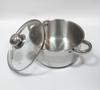 Garnek Z Grubym Dnem 9 Warstw Stal Nierdzewna Indukcja Gaz 4.6L 22Cm Zilner Zl-7306