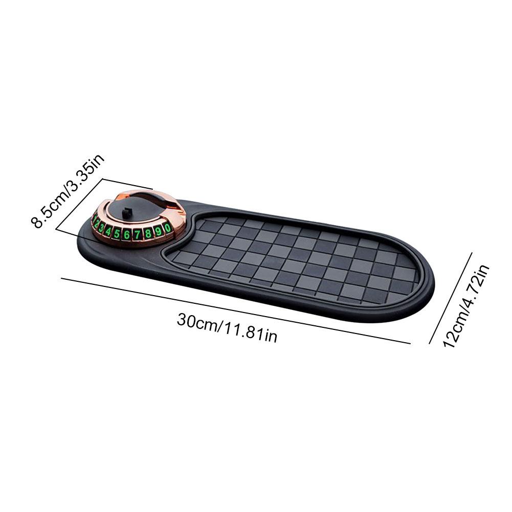 Multifunction Auto Non-slip Car Mats Dashboard Cell Phone Holder Car Dash Mat Anti Slip Rug for Phones Keys Gadgets