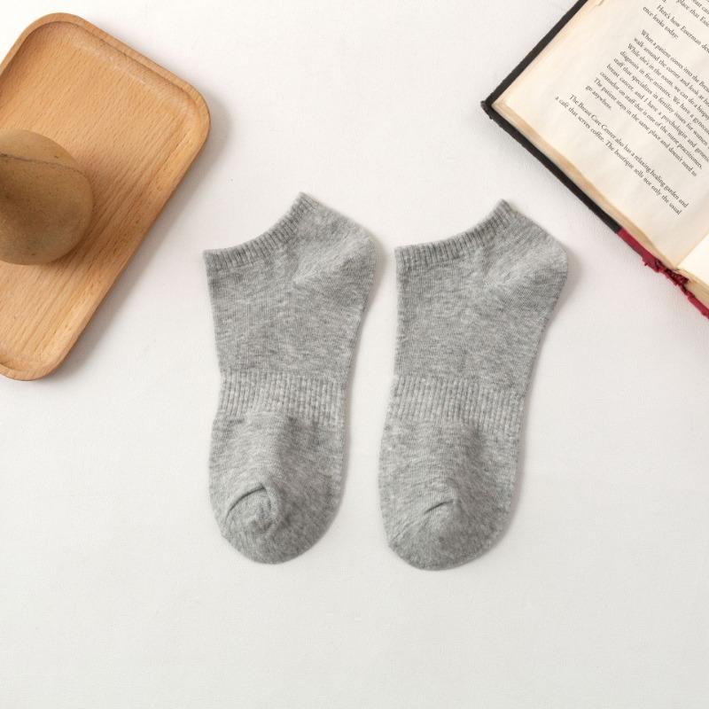 

Мужские весенне-летние спортивные хлопковые носки-трубы, впитывающие пот, однотонные 1 pair